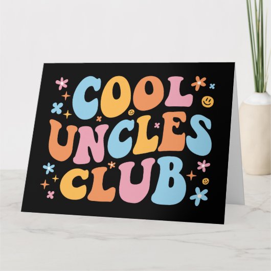 Cool Uncles Club III Kaart (Voorkant)