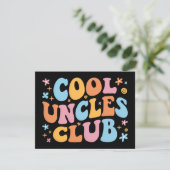 Cool Uncles Club III Kaart (Staand voorkant)