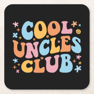 Cool Uncles Club III Kartonnen Onderzetters