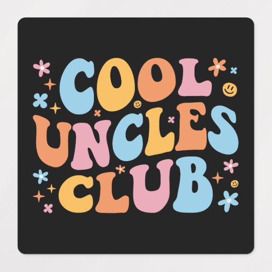 Cool Uncles Club III Labels (Design 1)