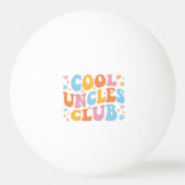 Cool Uncles Club III Pingpongbal (Achterkant)