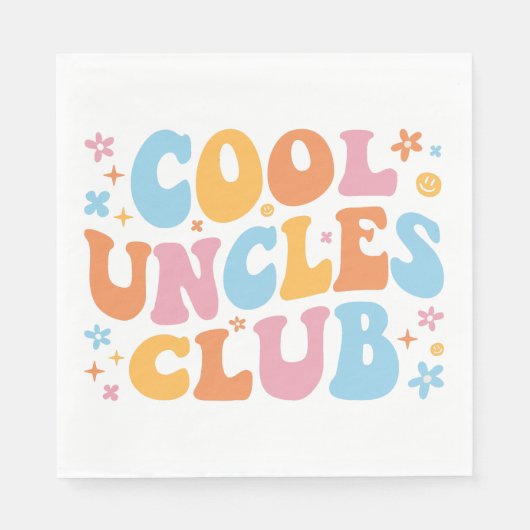 Cool Uncles Club III Servet (Voorkant)