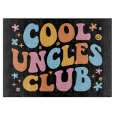 Cool Uncles Club III Snijplank (Voorkant)