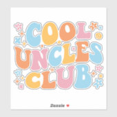 Cool Uncles Club III Sticker (Vel)