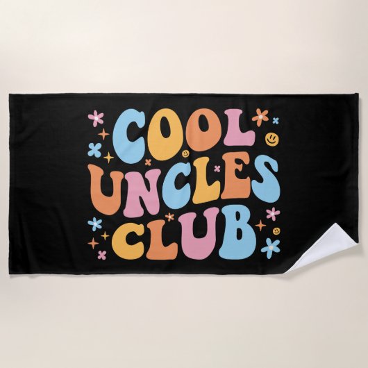 Cool Uncles Club III Strandlaken (Voorkant)