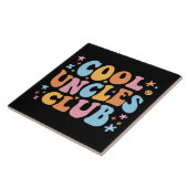 Cool Uncles Club III Tegeltje (Zijkant)