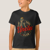 Cool Uncles Club Shirt Funny Skeleton Uncle Men Fa (Voorkant)