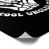 Cool Uncles Club Uncle Cke Birthday Father's Day  Poster (Hoek)