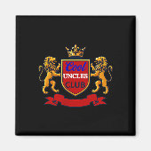 Cool Uncles Club Uncle Ever Funny Cket Funny Uncle Magneet (Voorkant)
