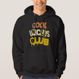 Cool Uncles Club wordt Uncle Funny Gezegde Hoodie