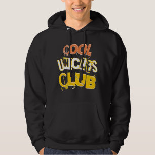 Cool Uncles Club wordt Uncle Funny Gezegde Hoodie