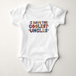 Cool Uncles Hockey Infant One Piece  Romper