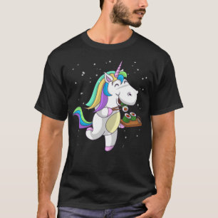 Cool Unicorn Eating Sushi Funny Japans eten T-shirt