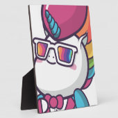 Cool unicorn fotoplaat (Zijkant)