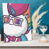 Cool unicorn fotoplaat (Zijkant)