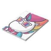 Cool unicorn notitieblok (Linkerzijde)