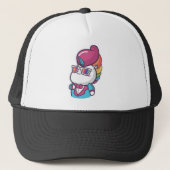 Cool unicorn trucker pet (Voorkant)