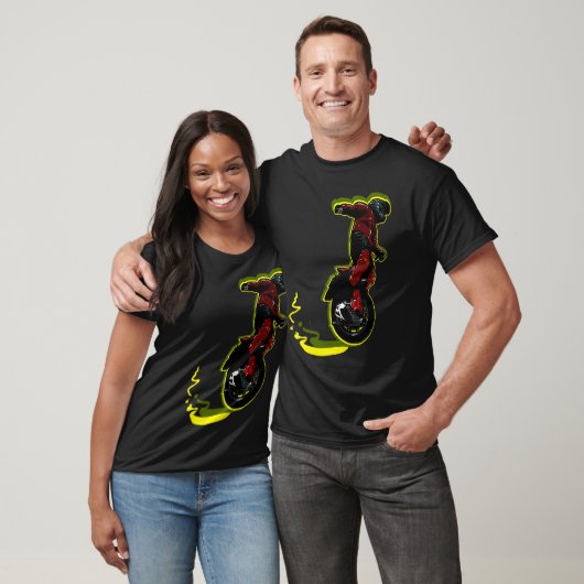 Cool Unicycle Hobby Sport T-shirt (Unisex)