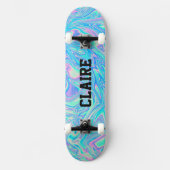 Cool Uniek Ontwerp Holografisch Persoonlijk Skateboard (Voorkant)
