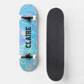 Cool Uniek Ontwerp Holografisch Persoonlijk Skateboard (Voorkant)