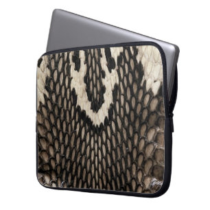 Cool Unieke Cobra Snake Skin Print Design Laptop Sleeve