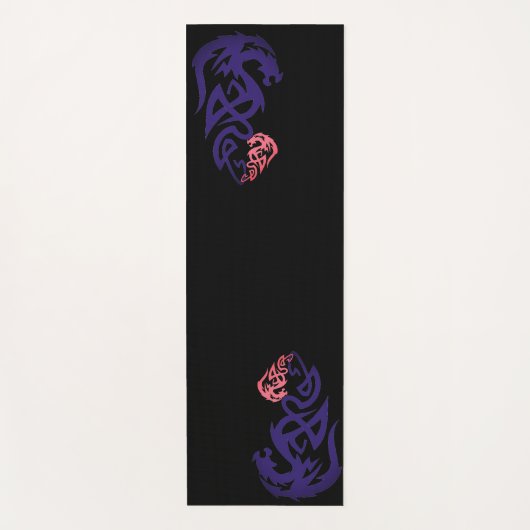 Cool Unieke Dragon Yoga Mat (Voorkant)