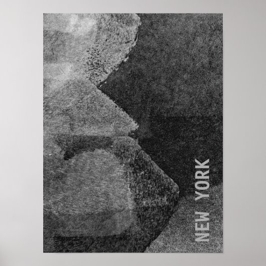 Cool, unieke moderne New York design art Poster (Voorkant)