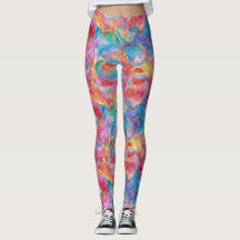 Cool Unieke Rode Blauwe Kleurrijke Regenboog Aquar
