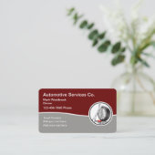 Cool Unieke Visitekaartjes van het thema Automobie (Staand voorkant)