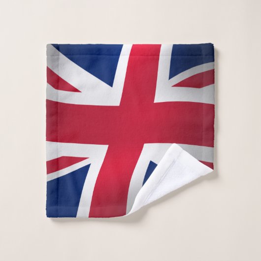 COOL UNION JACK FLAG BAD HANDDOEK (Wasdoekje)