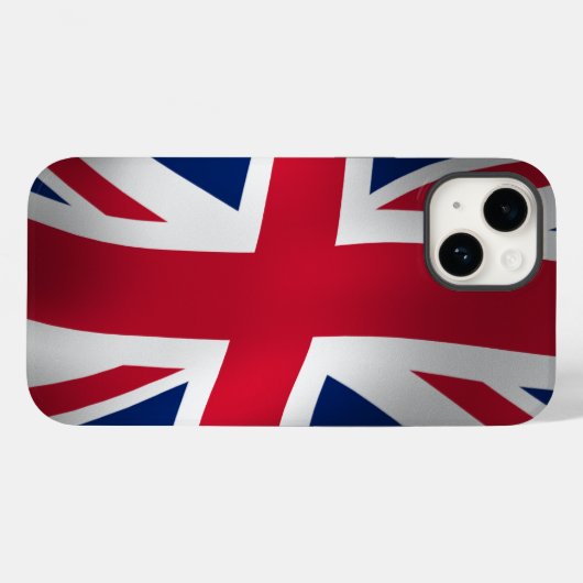 COOL UNION JACK UK FLAG Case-Mate iPhone CASE (Achterkant (horizontaal))