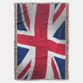 COOL UNION JACK UK FLAG DEKEN (Voorkant Verticaal)