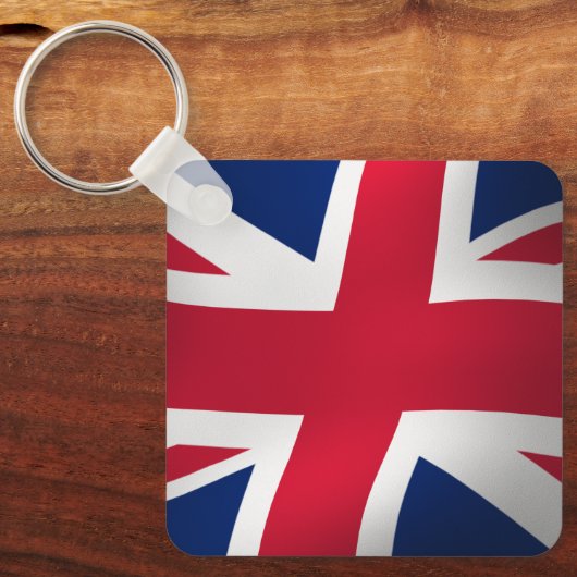 COOL UNION JACK UK FLAG SLEUTELHANGER (Voorkant)
