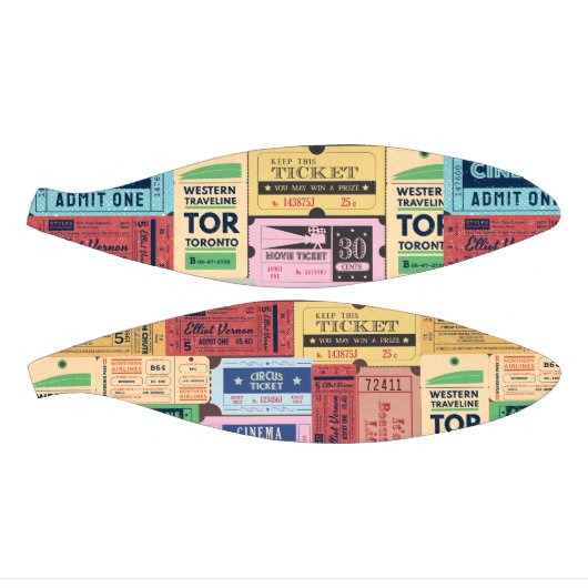 Cool  Unique Cenima tickets 50s 60s Classic Basketbal (Panelen)