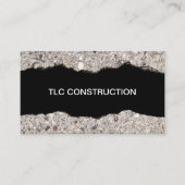 Cool Unique Construction Visitekaartjes (Voorkant)