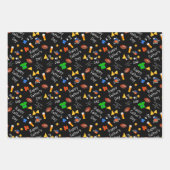 Cool & Unique Football Happy Vaderdag Inpakpapier Vel (Voorkant 3)