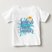 Cool unisex splash Zomer woord kunst (Voorkant)