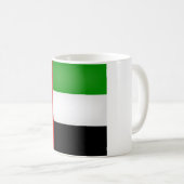Cool United Arab Emirates Flag Koffiemok (Voorkant rechts)