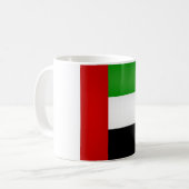 Cool United Arab Emirates Flag Koffiemok (Voorkant links)