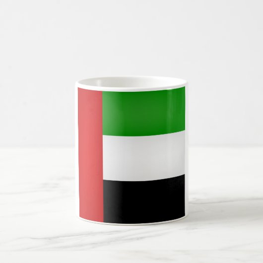 Cool United Arab Emirates Flag Koffiemok (Center)
