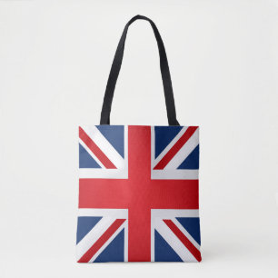 Cool United Kingdom Flag Mode Tote Bag