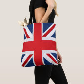 Cool United Kingdom Flag Mode Tote Bag (Dichtbij)