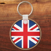 Cool United Kingdom Flag Seal Sleutelhanger (Voorkant)