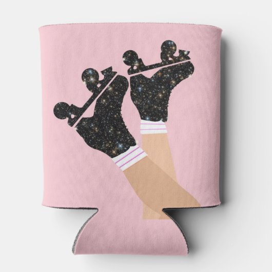 Cool Universe Roller Schaatsen Derby Skater Gift Blikjeskoeler (Achterkant)