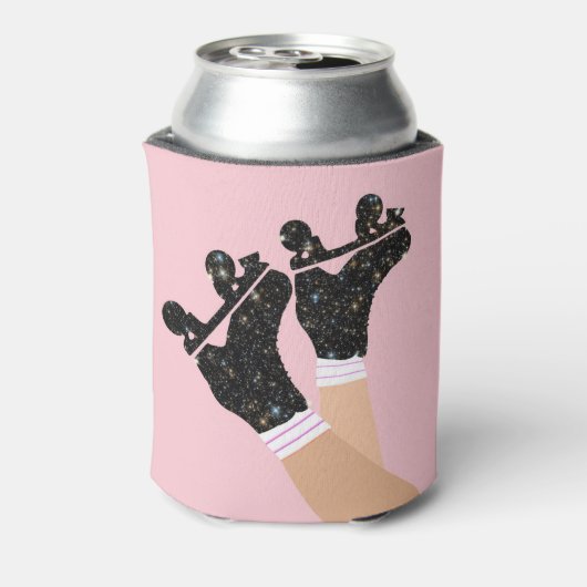 Cool Universe Roller Schaatsen Derby Skater Gift Blikjeskoeler (Blikje Achterkant)