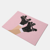 Cool Universe Roller Schaatsen Derby Skater Gift Deurmat (Schuin)