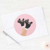 Cool Universe Roller Schaatsen Derby Skater Gift Ronde Sticker (Envelop)