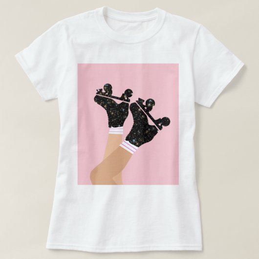 Cool Universe Roller Schaatsen Derby Skater Women T-shirt (Design voorkant)