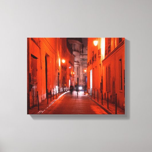 Cool, urban, moderne foto van de Parisiaanse leven Canvas Afdruk (Voorkant)