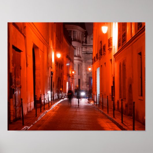 Cool, urban, moderne foto van de Parisiaanse leven Poster (Voorkant)